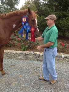 Horse trained by Lauren Sprieser wins multiple ribbons